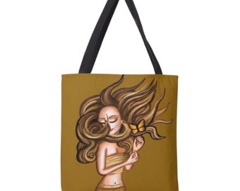 Mariah Carey Butterfly (alternative version) inspired Tote Bag