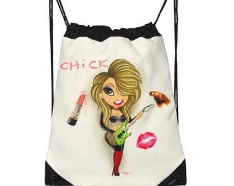 Mariah Carey chick Inspired Drawstring Bag