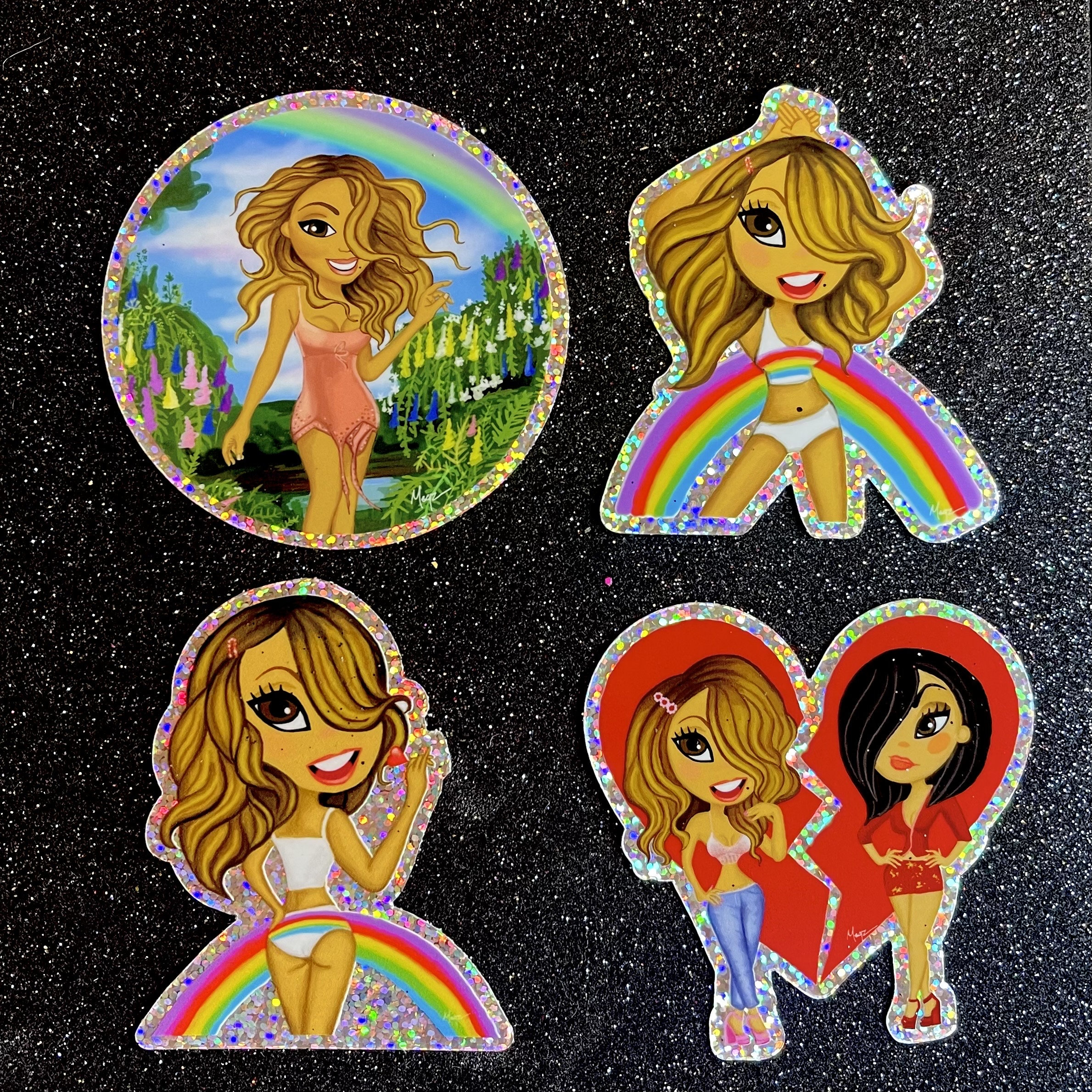 Mariah Carey マライアキャリー　ブランケット　ポストカード　グッズ Mariah Carey マライア・キャリー Japan Best ハンカチ付き - メルカリ