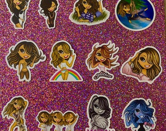 Stickers Mariah Carey 3" découpés