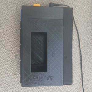 Sony TPS-L2 Walkman 3D Printed Replica