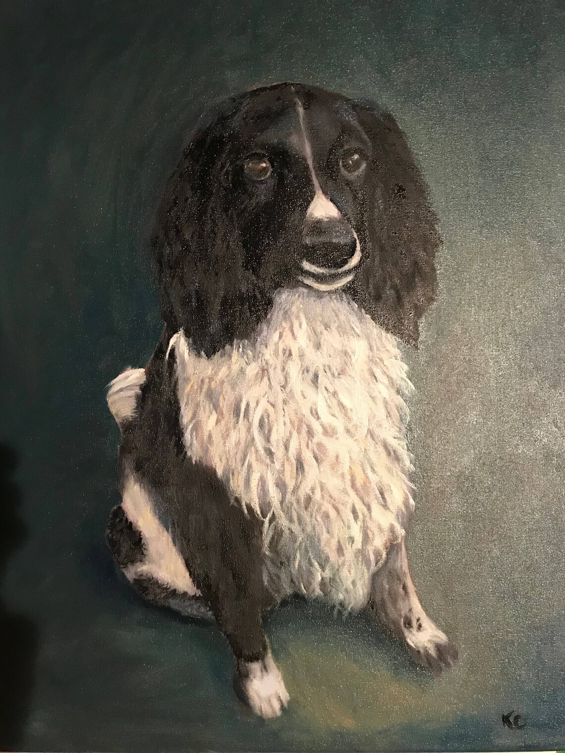 pet portrait oil painting pet portrait oil painting