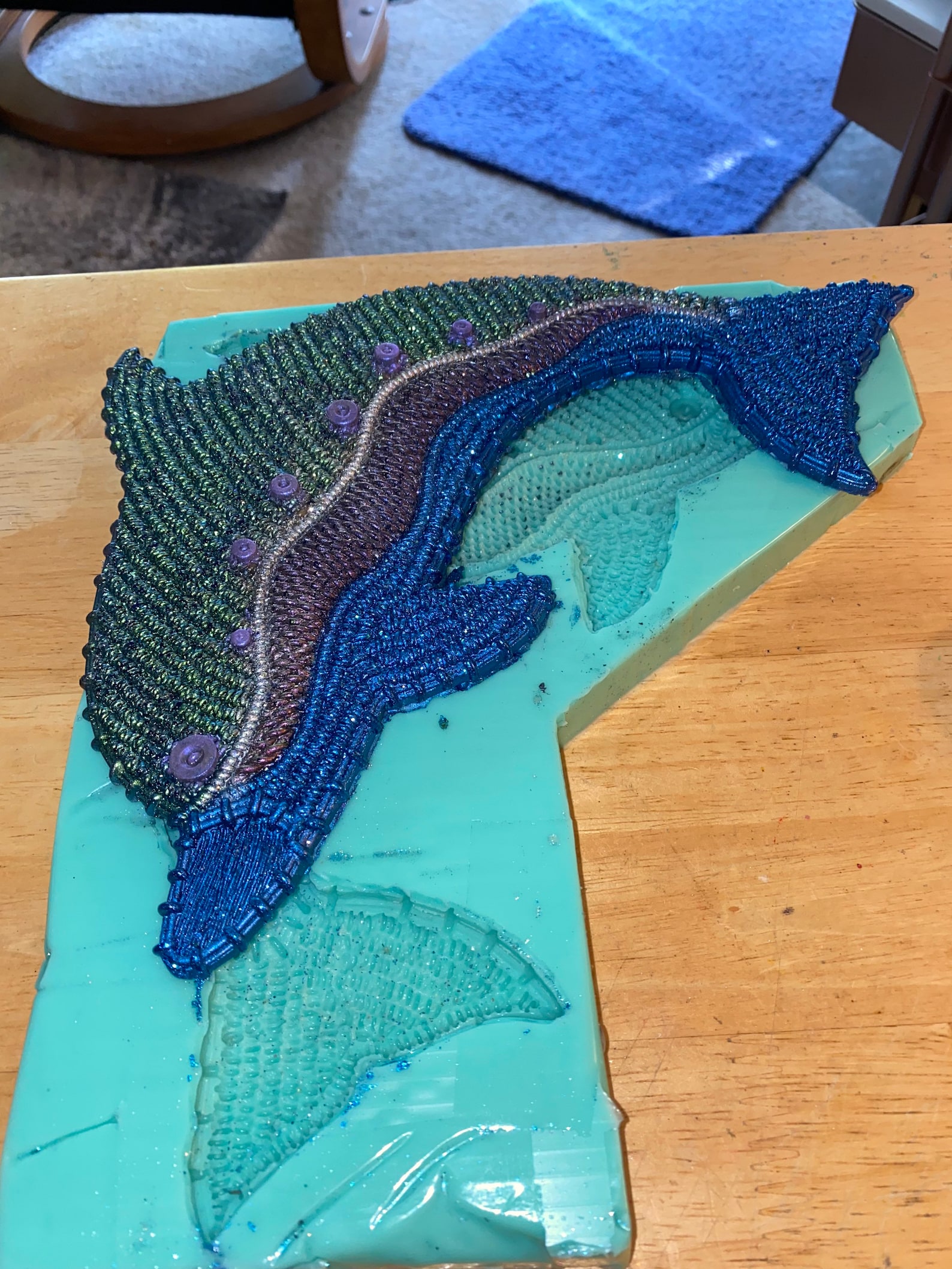 Large dolphin mold Etsy