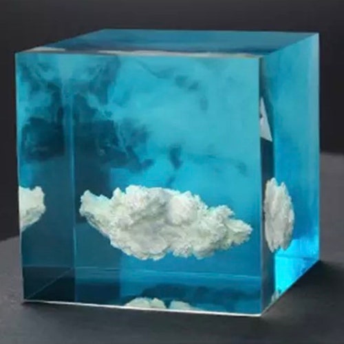 Cloud Making Foam Makes Beautiful Clouds in Your Resin Etsy