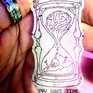 3 inch you think you have time hour glass mold