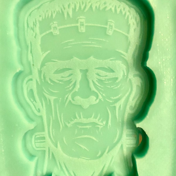 3 inch Frankenstein face mold it can be food grade add a note