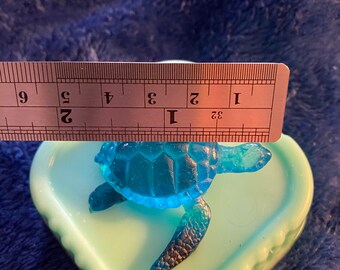 2 inch small sea turtle mold amazing detail’s topper