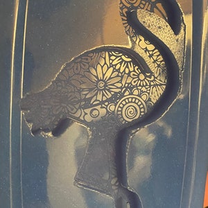 4 inch Mandela flamingo mold