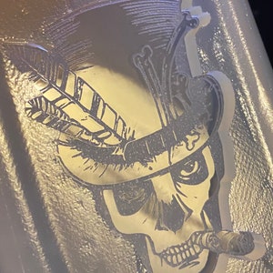 Papa justified 3 inch voodoo priest mold