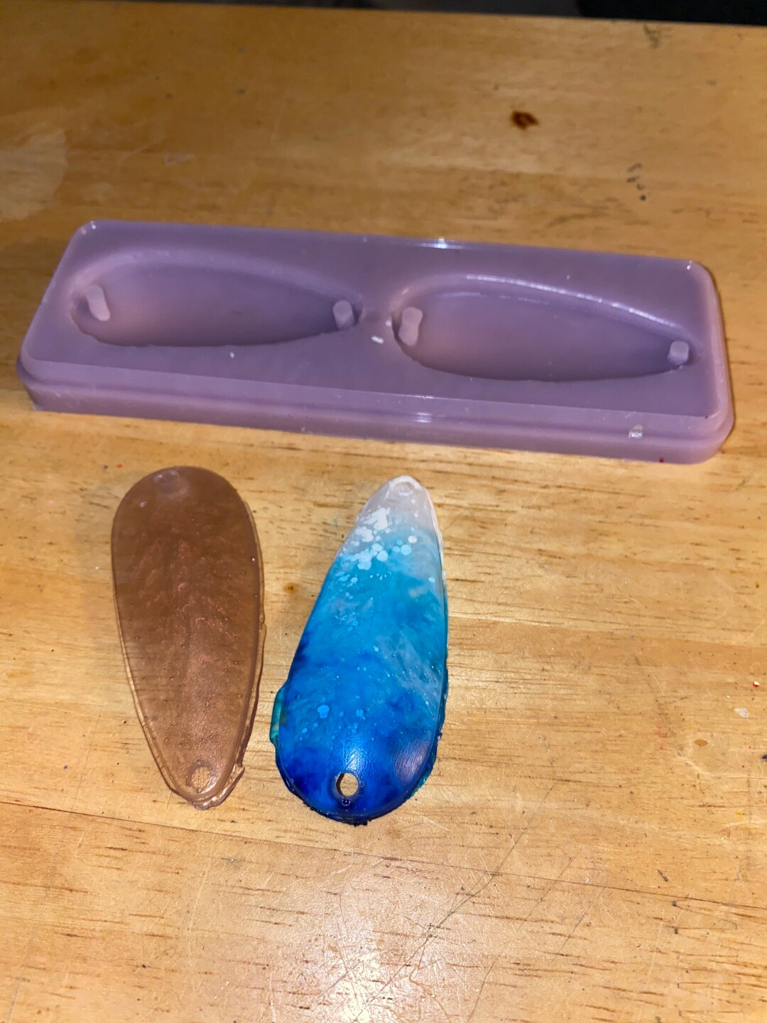 Fishing Lure Mold 2 Piece Etsy