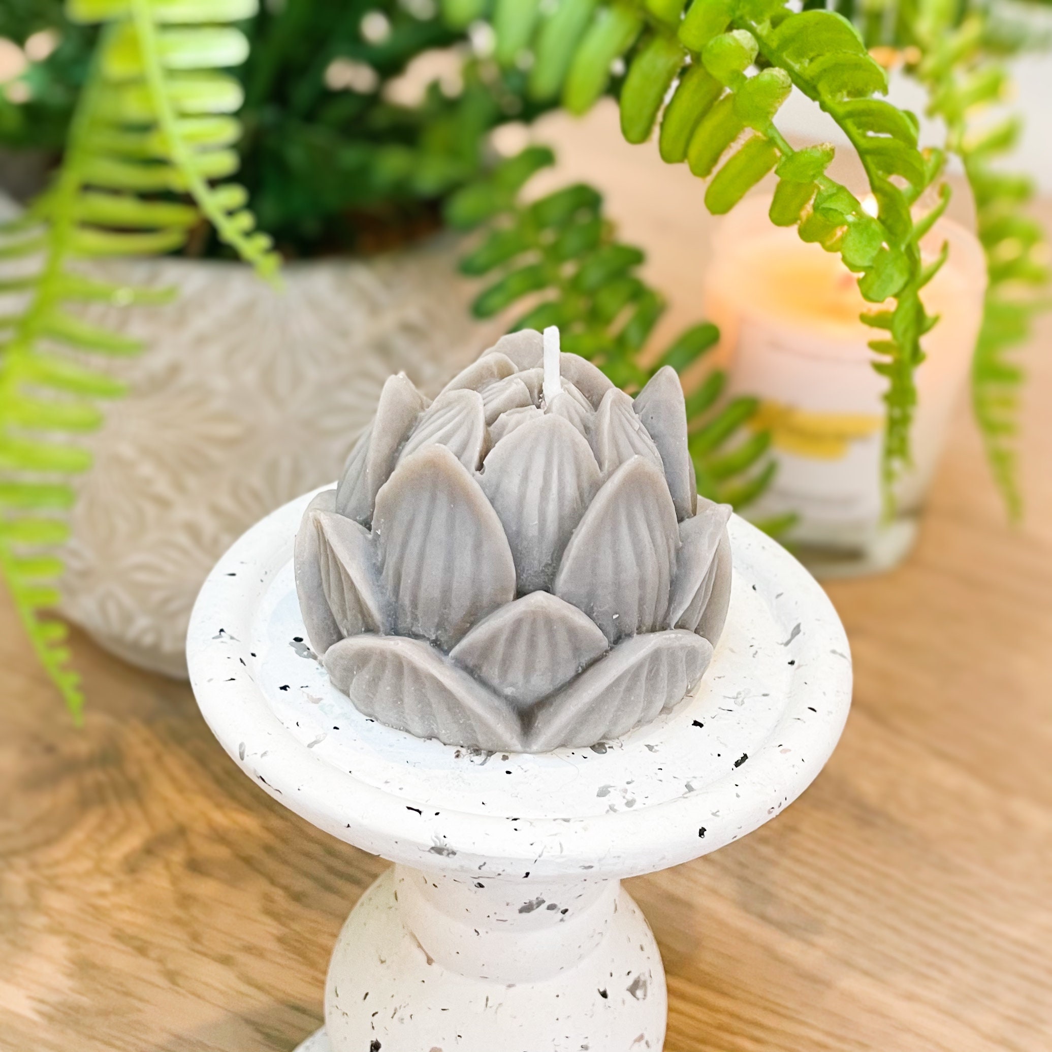 Artichoke candles soy candles Artichoke candle gift set Etsy