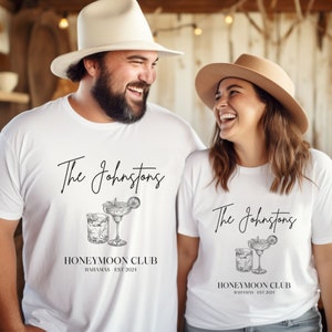 Custom Honeymoon Social Club Tshirt, Mr and Mrs Comfort Colors Shirts, Just Married Shirts, Honeymoon Club T Shirts, Just married clothes