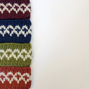 Mountain Star Headband Knitting Pattern image 6