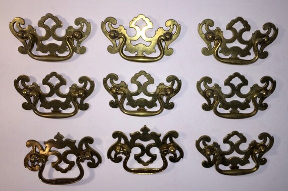 Fancy Colonial Drawer Pulls Etsy