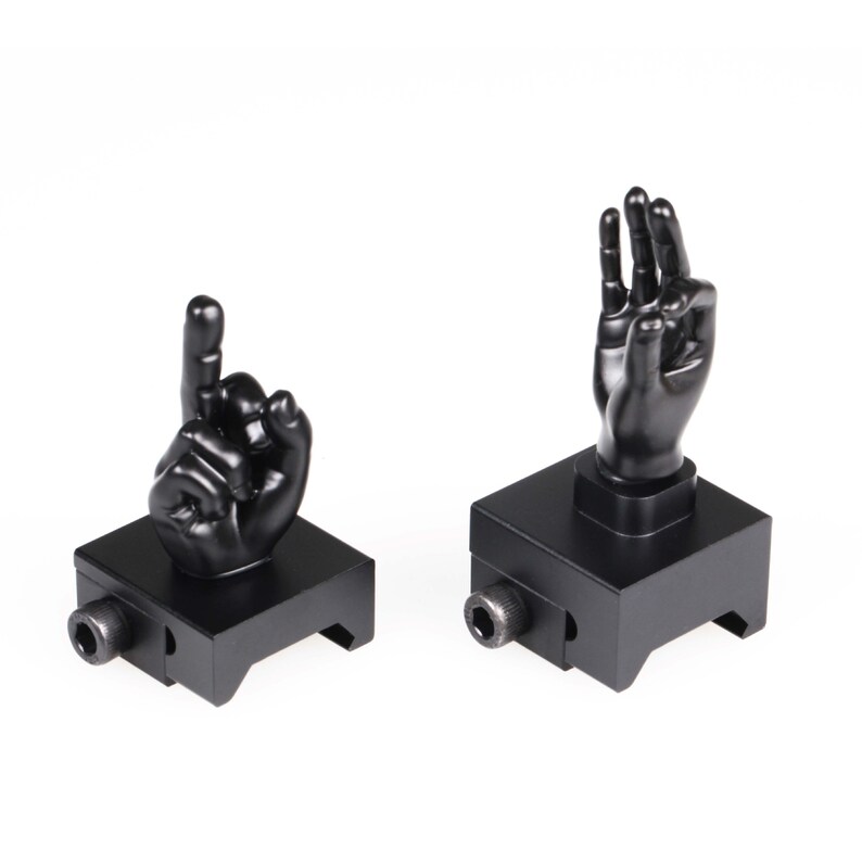 Stinger Novelty Finger Sight Set OK Hand Middle Finger Etsy