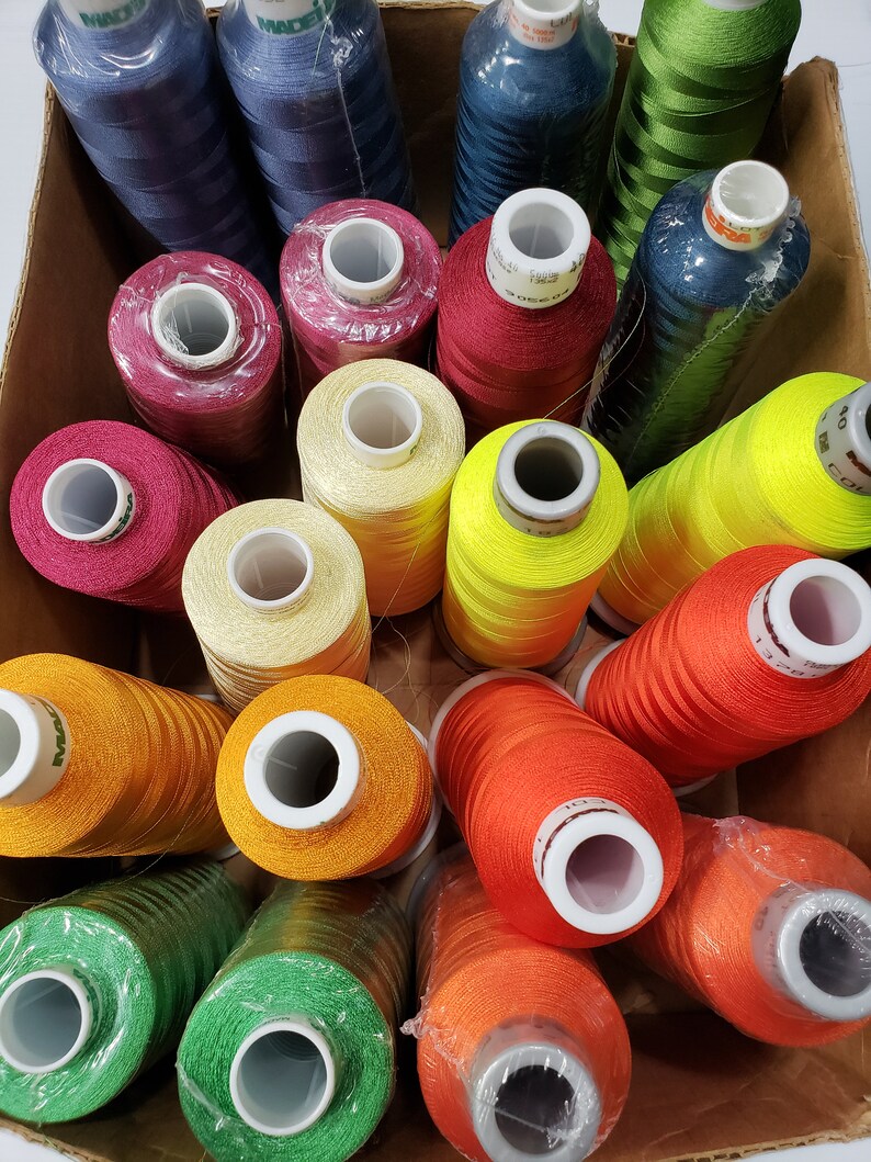 Madeira embroidery wldfo many colors large classic 40  etsy Madeira embroidery wldfo many colors large classic 40  etsy