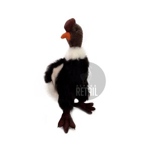 11 IN Condor Peruvian gift Handmade Alpaca Stuffed Animal Plush Alpaca  Fur/Llama fur teddy alpaca Standing Peruvian alpaca fur animal toy