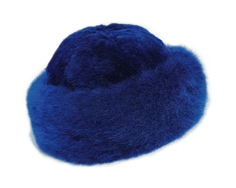 Premium Baby Alpaca fur hat -russian hat, cossack hat, alpaca fluff