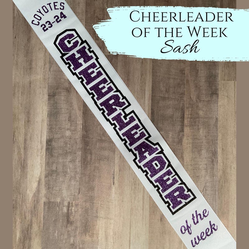 Cheerleader Spirit Week - Etsy