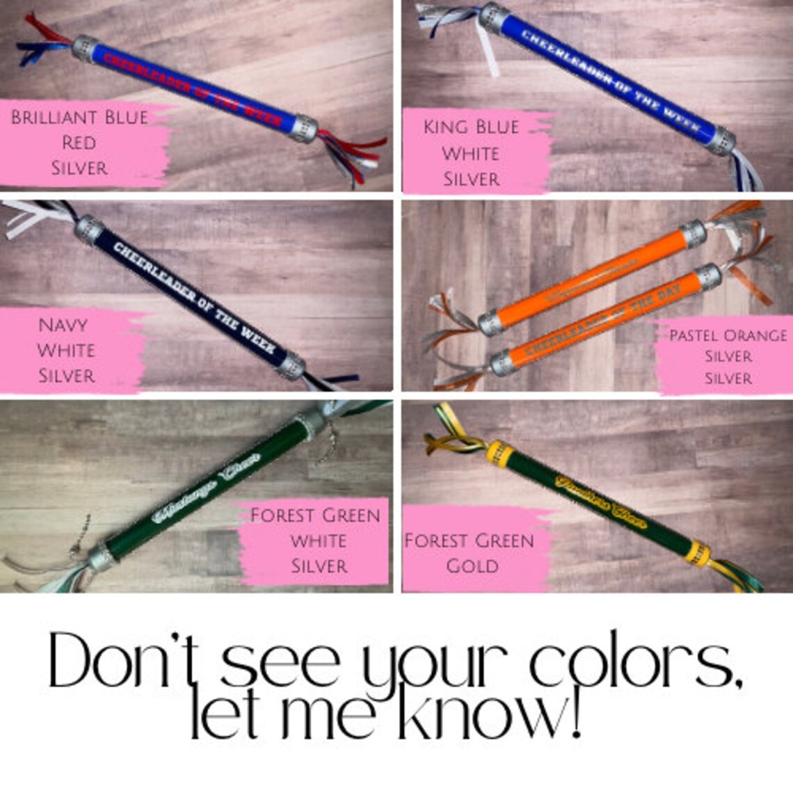Cheerleader of the Week Spirit Stick - Etsy