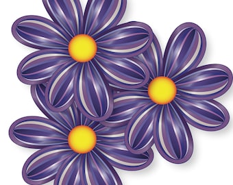 Flower Power Magnets