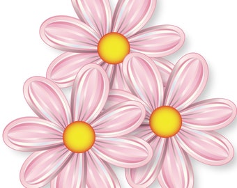Flower Power Car Magnets