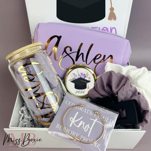 Personalized Graduation Gift Box for Her, Congrats Gift Set