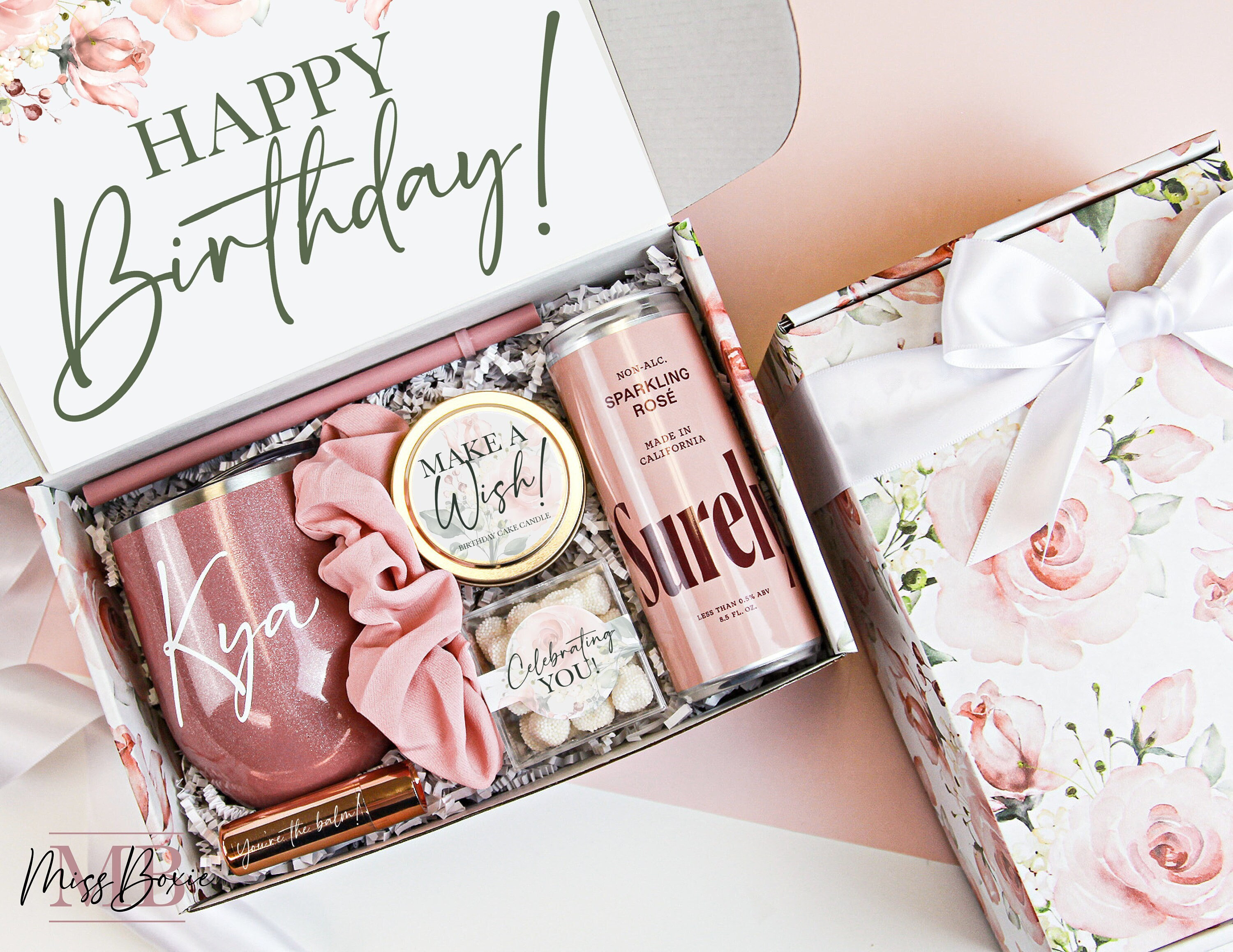 Self Care Gift Box for Her 🩷  Happy birthday gifts, Diy birthday