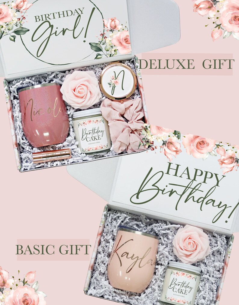 Happy Birthday Box Best Friend Birthday Gift Box Birthday Etsy