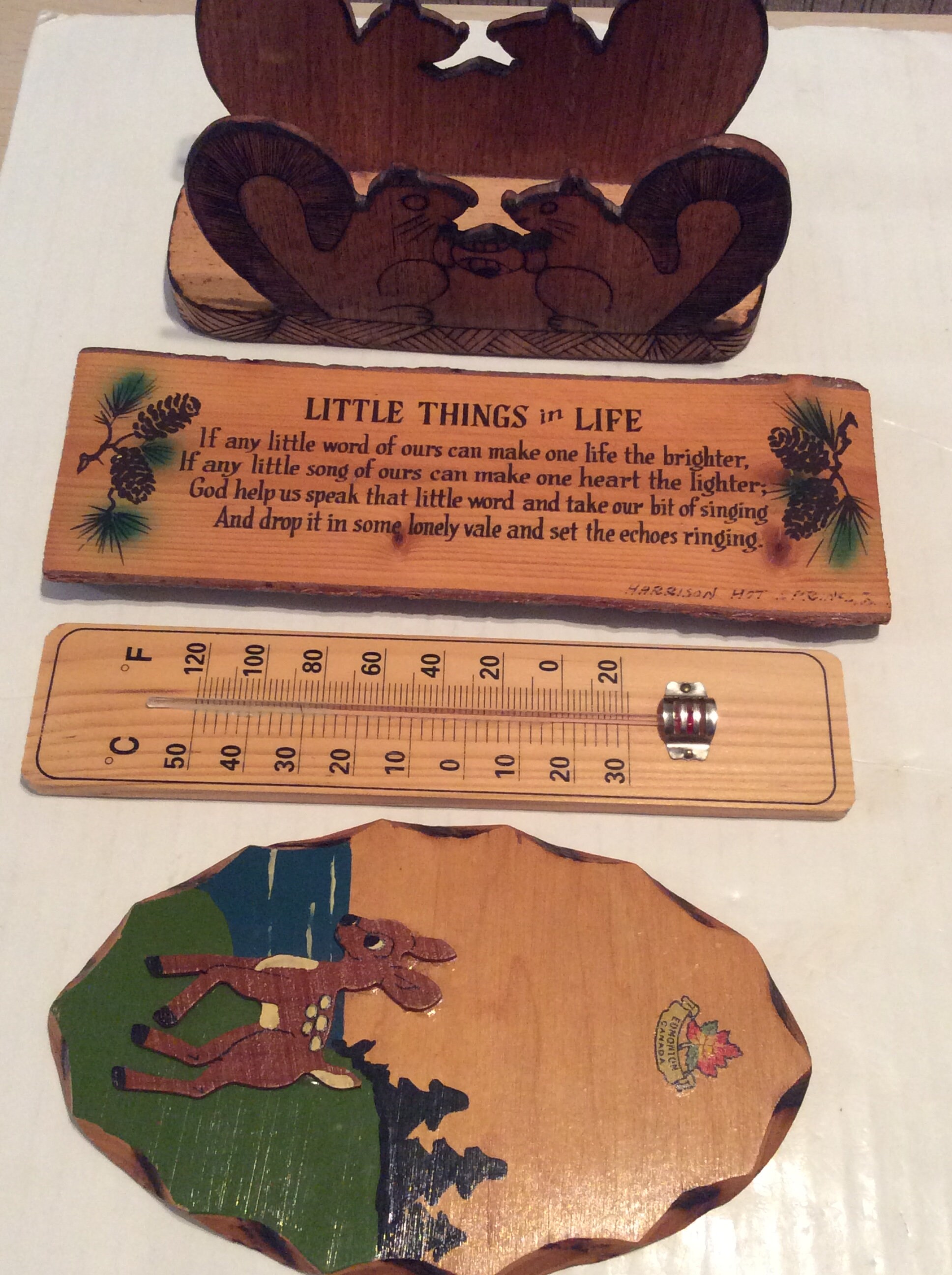 Vintage Wooden Household Good Lot Etsy