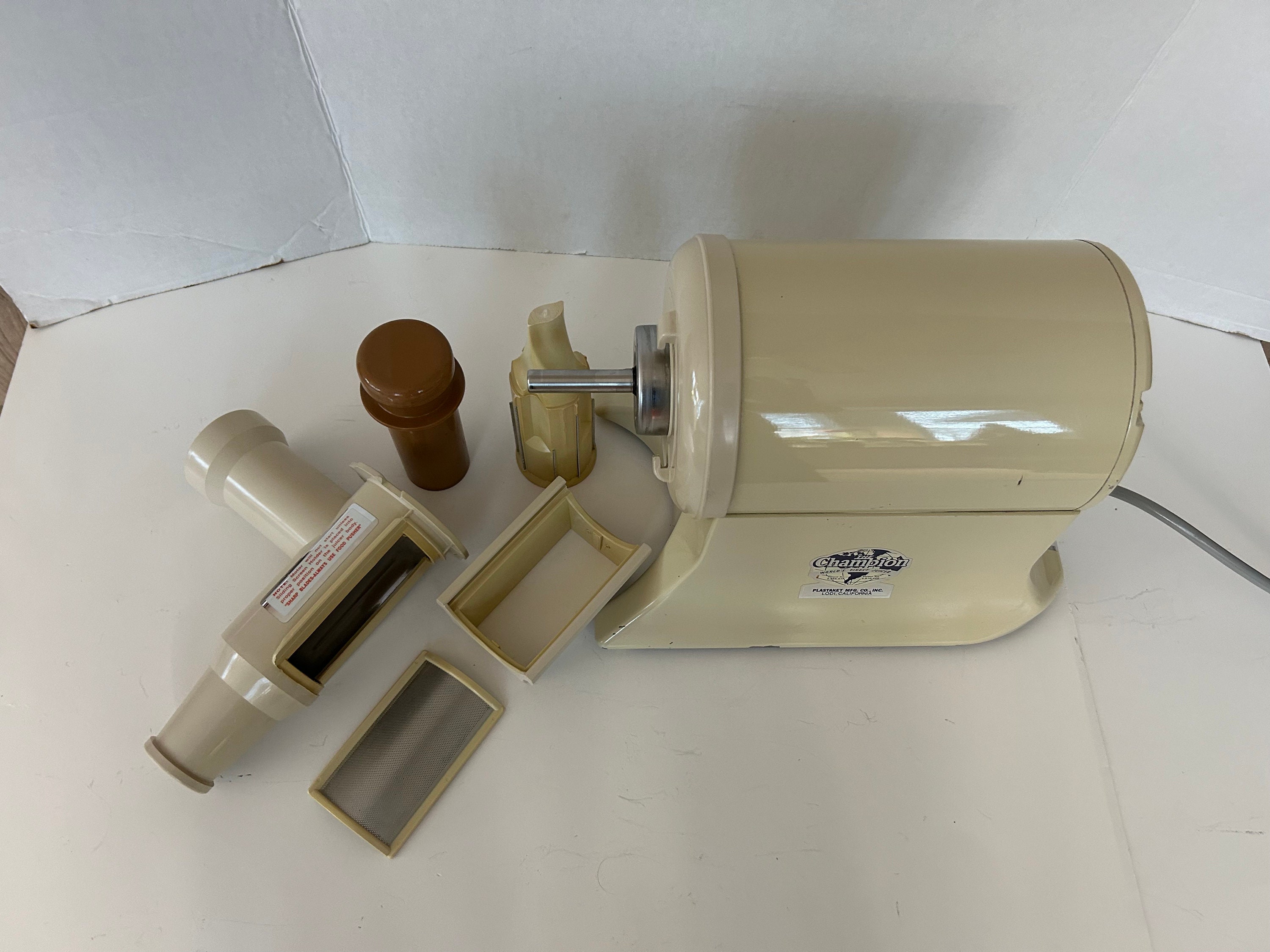 THE CHAMPION JUICER Heavy Duty Juicer Model g5ng 853S Etsy
