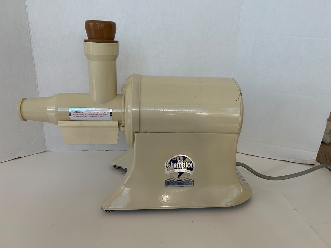 THE CHAMPION JUICER Heavy Duty Juicer Model g5ng 853S Etsy