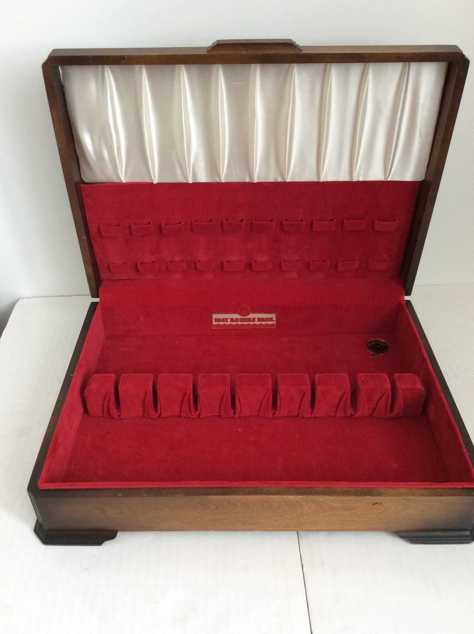 Vintage 1847 Silverware Chest Rogers Bros Tarnish Resistant Etsy