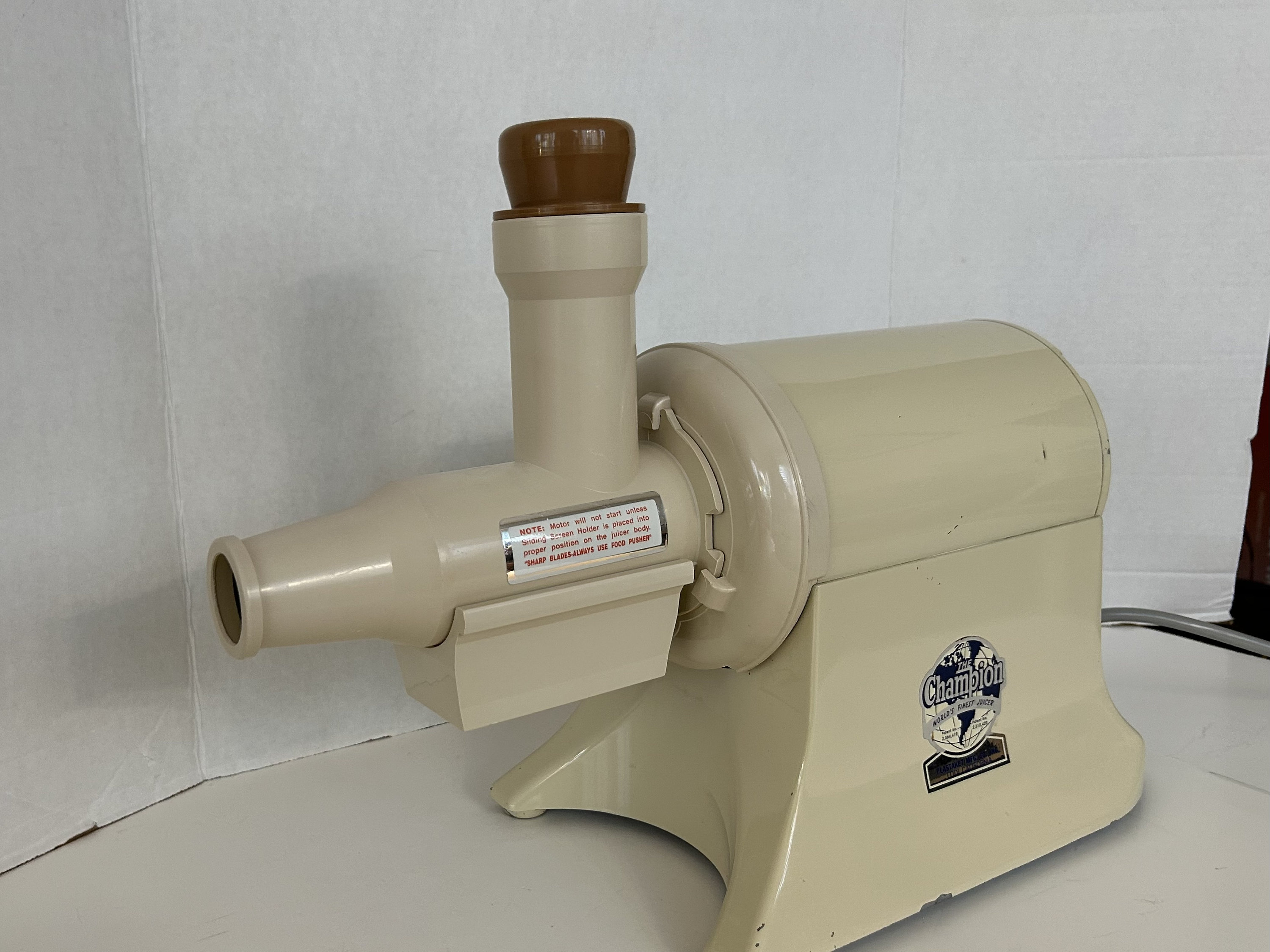 THE CHAMPION JUICER Heavy Duty Juicer Model g5ng 853S Etsy