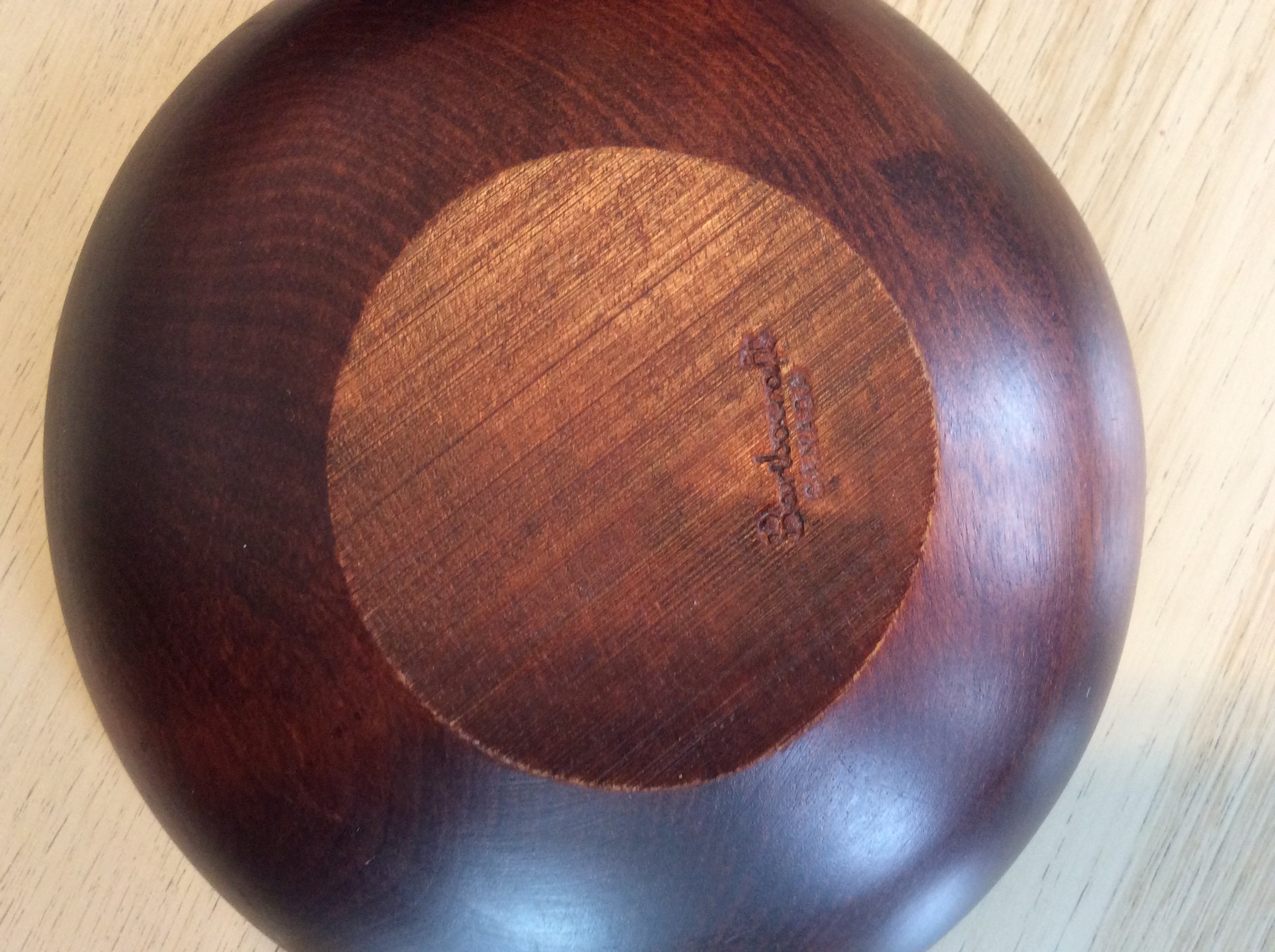 BARIBOCRAFT Canadian Maplewood Salad Bowl Set Etsy Canada