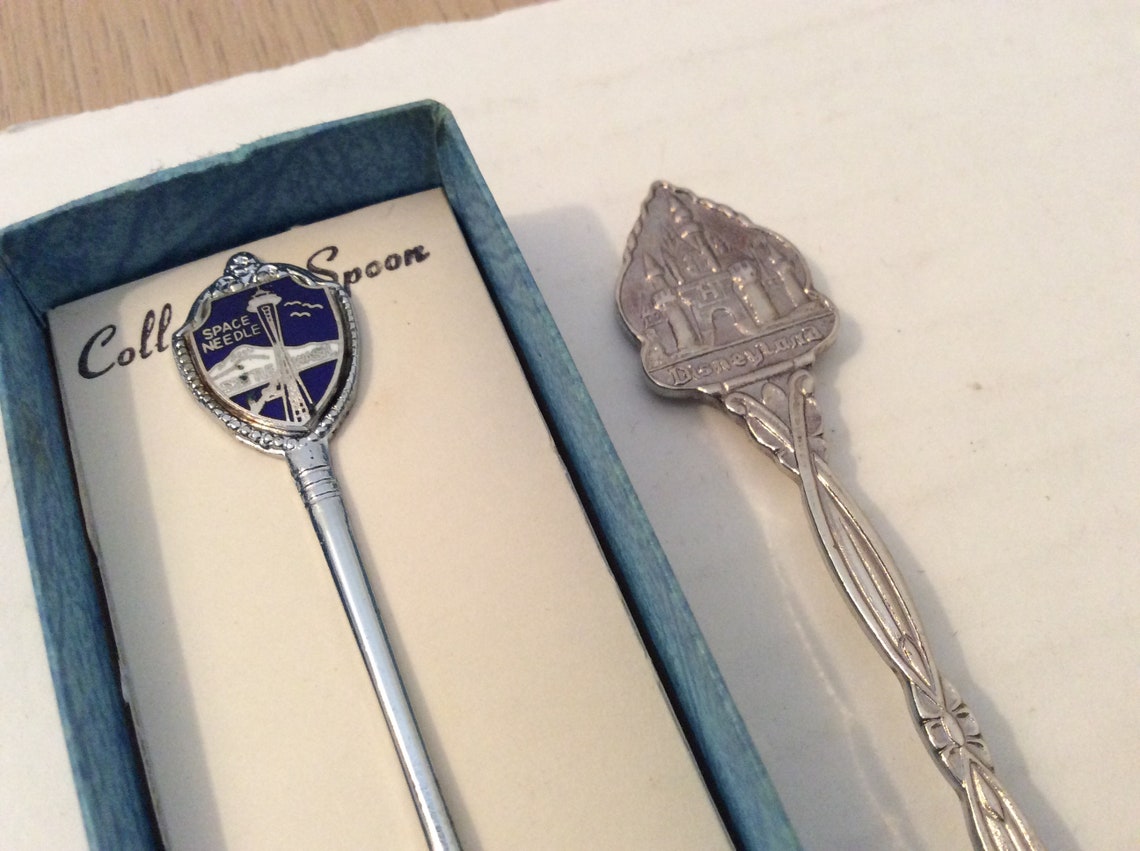 13 x Collectable Souvenir Spoons From The USA Etsy