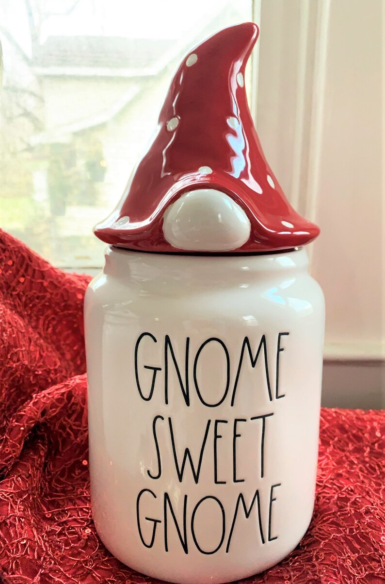 Large Variety Rae Dunn Christmas Canisters Gnome And Ornament Etsy