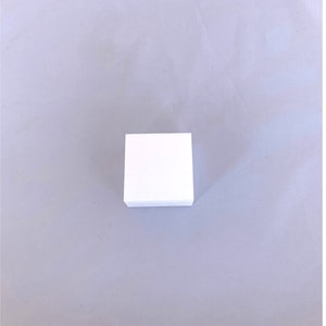 3x3x2'' Foam cube set of 6, 3x3x2 inches Ornament Foam, 8x8x5 cm Soft Foam Cubes, Square Styrofoam Cube, Polystyrene Foam image 4