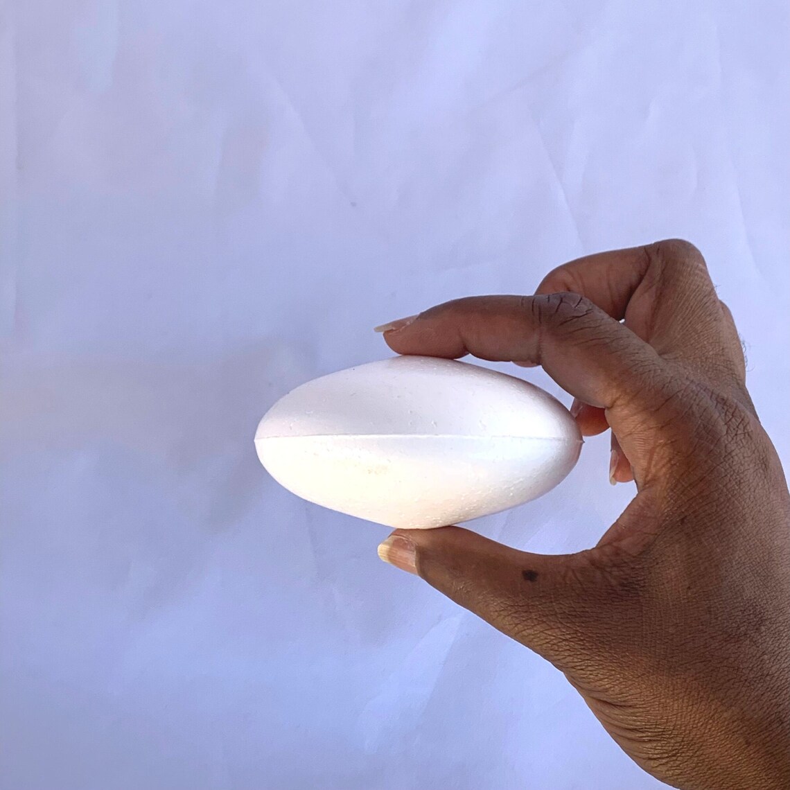 Round Oval Foam Discs 3 1/2 X 1 3/4, 3.5 Inches by 1.75 Inches Round