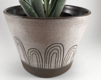 handmade modern ceramic planter