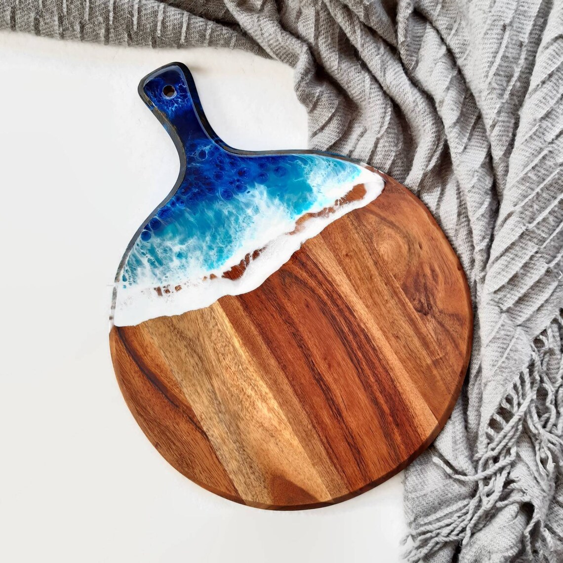 Beach inspired custom Cheese board beach homewares Etsy