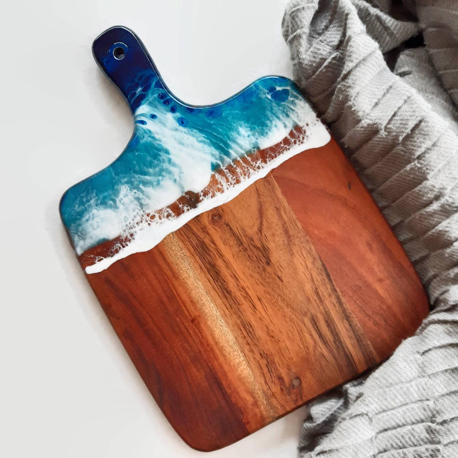 Beach inspired custom Cheese board beach homewares Etsy