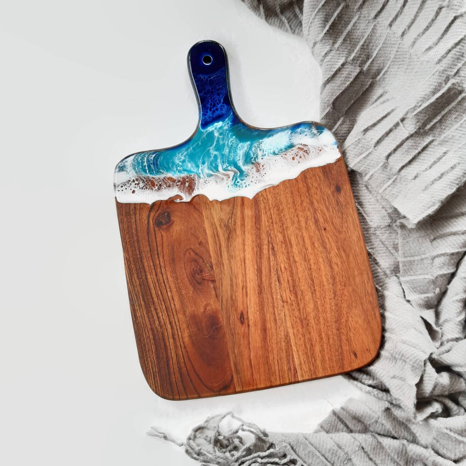 Beach inspired custom Cheese board beach homewares Etsy