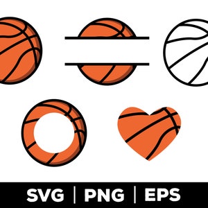 Basketball SVG - Basketball clipart, png, eps, Basketball SVG for Cricut, basketball svg Bundle for cricut, Silhouette, Laser Cutter
