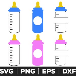 Baby Bottle svg, Baby Bottle SVG Files, milk bottle, bottle clipart, Infant Baby svg Vector, baby bottle clipart, Newborn SVG Vector Files