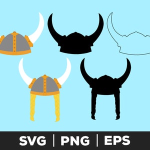 Viking Helmet svg, png, eps, dxf - Historical Cut Files for Cricut and Silhouette
