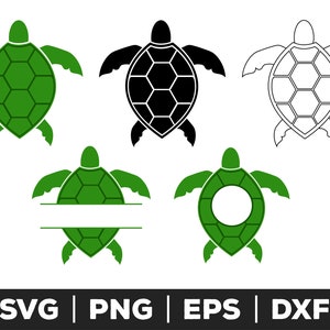 sea turtle svg design for cricut and silhouette, ocean animal clipart, marine life svg, tropical beach art, turtle outline, aquatic svg file