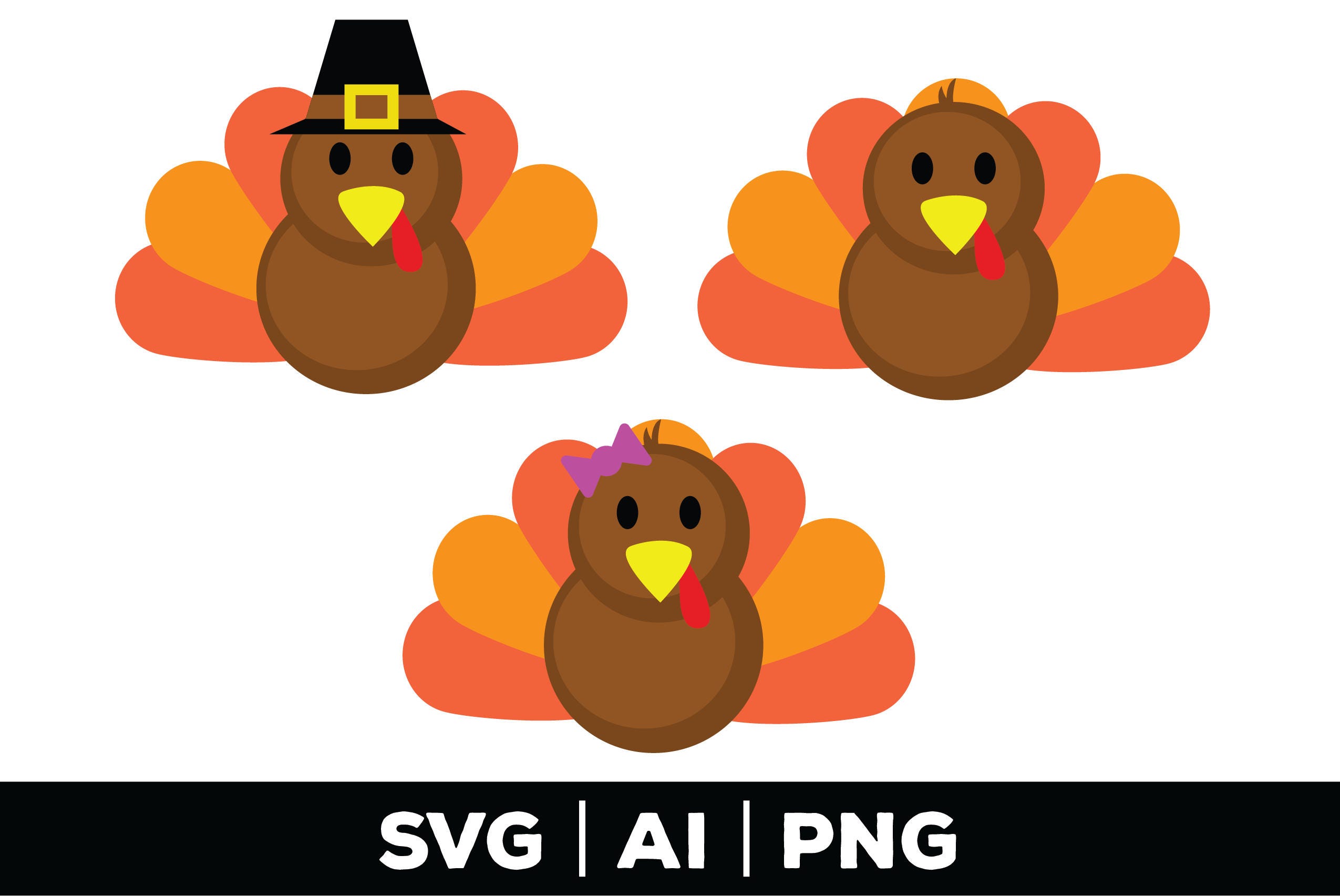 Cartoon Turkey - Etsy Cartoon Turkey - Etsy