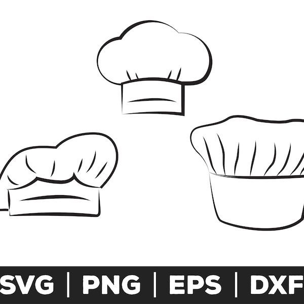 chefs hat svg, chefs hat png, chefs hat eps, chef svg, master chef svg, kitchen chef svg, cooking chef svg, cook svg, chef hat clipart