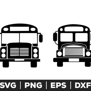 schoolbus voorkant svg voor cricut en silhouette, terug naar school svg, bus gezicht svg, leraar svg, student svg, klasinrichting svg